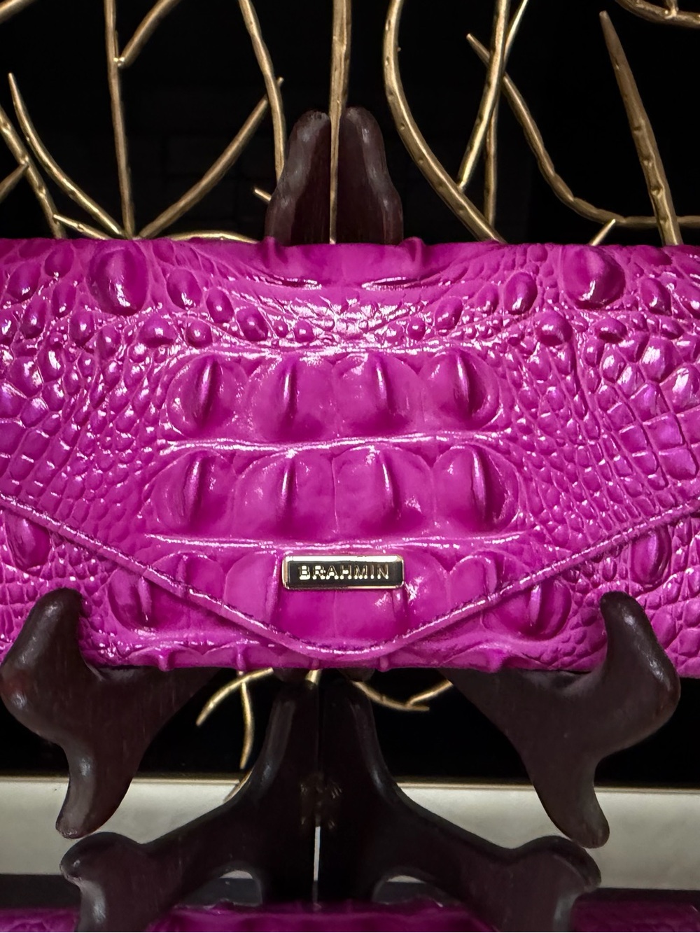 Brahmin Veronica Wallet - Deep Fuschia